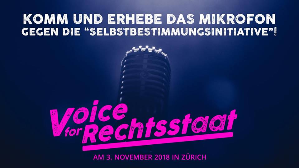 Voice for Rechtsstaat!
