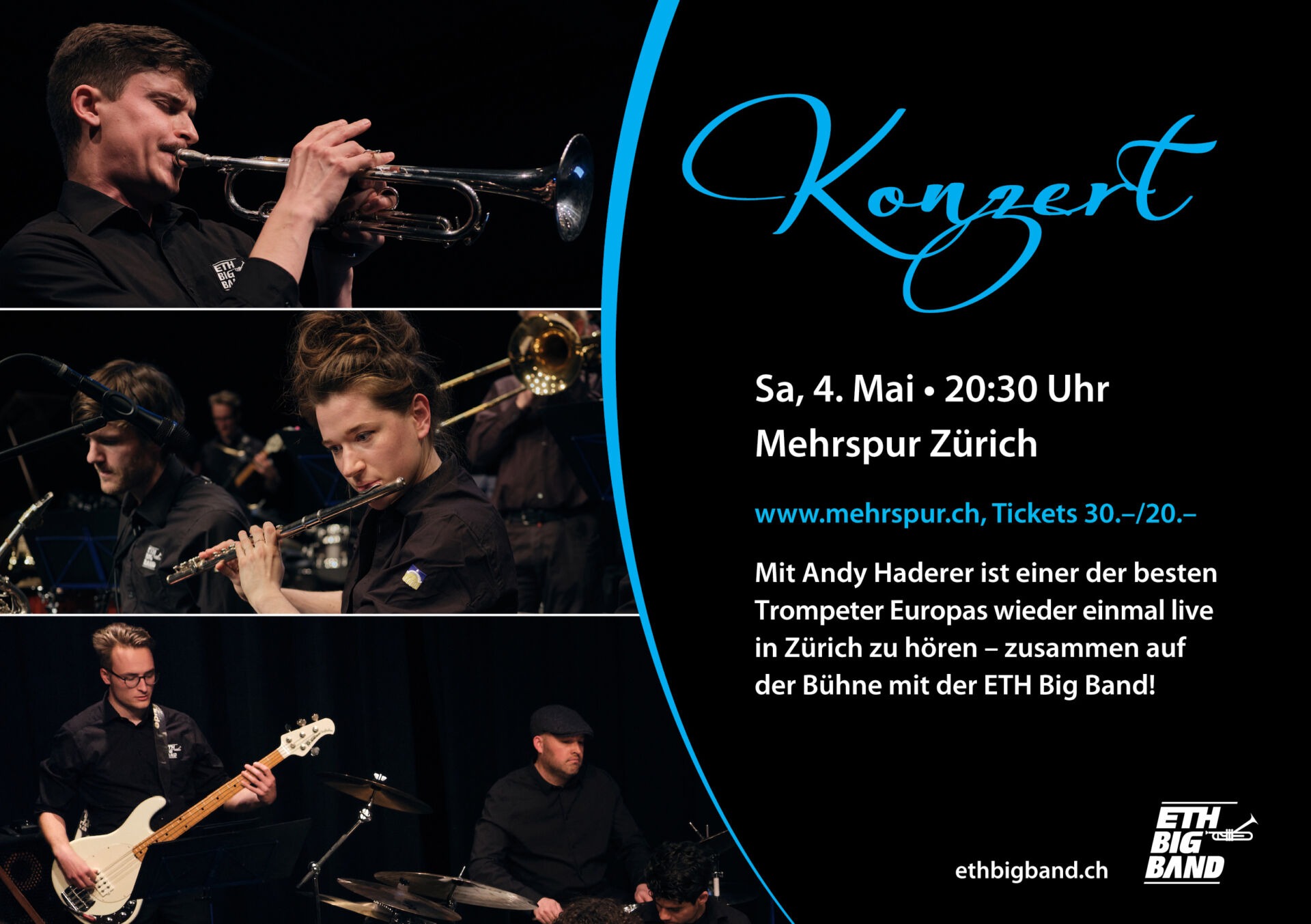 ETH Big Band Zürich feat. Andy Haderer (tp)